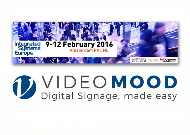 ISE 2016: Tailoradio presenta VideoMOOD™, Digital Signage made easy